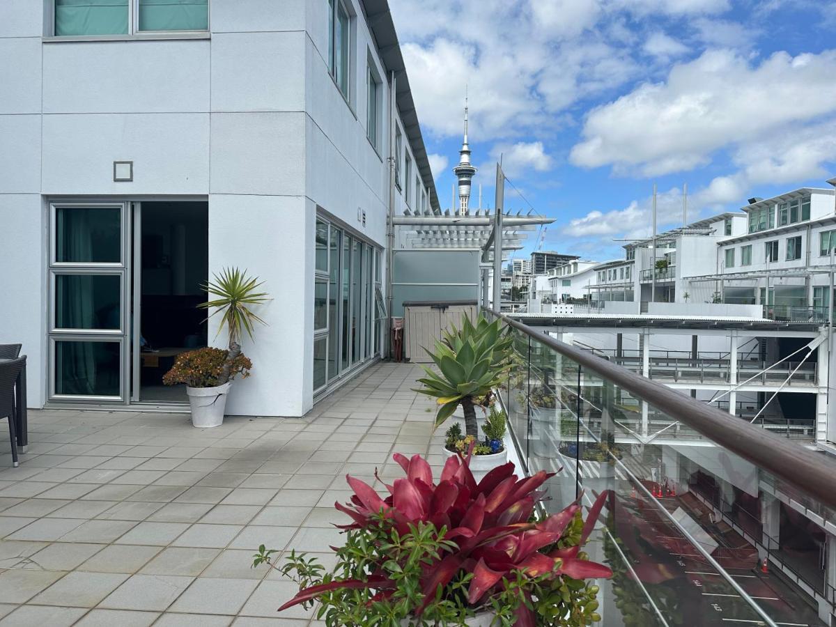 Waterfront Seaview Hotel Apartment - Same Building Block As Auckland Hilton Exteriér fotografie