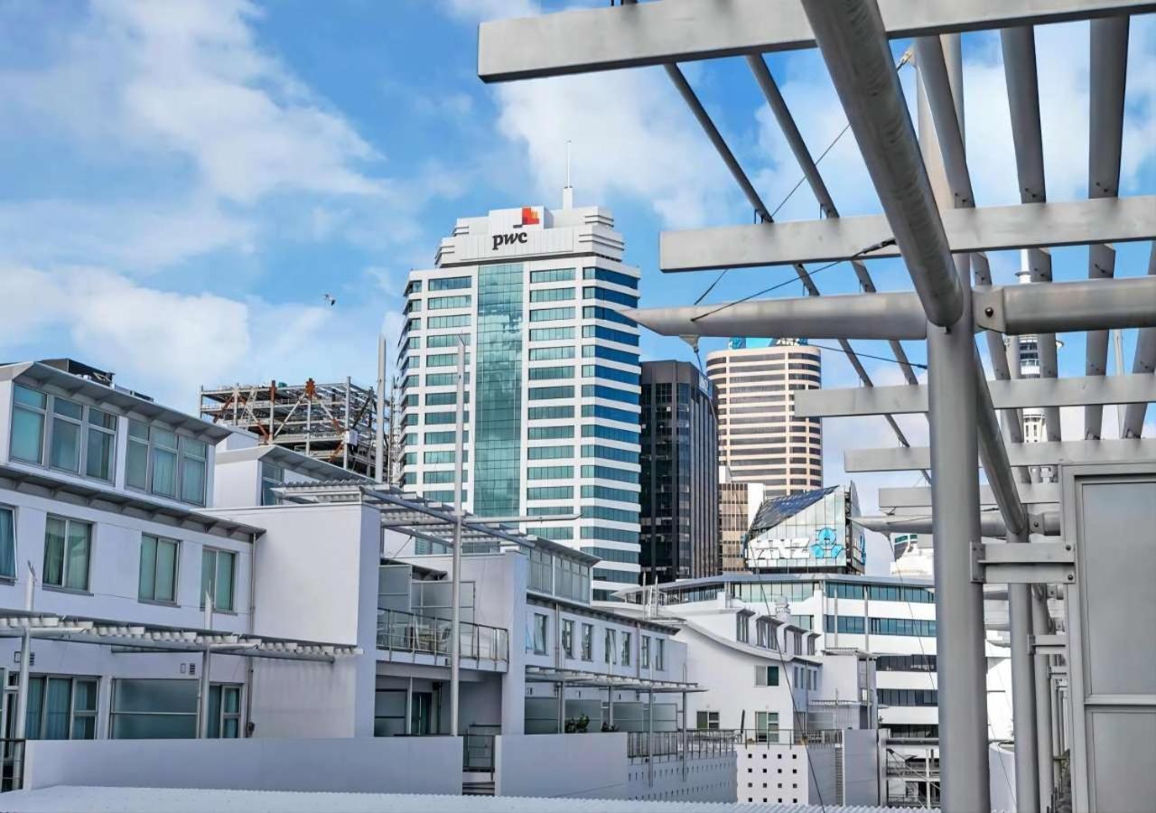 Waterfront Seaview Hotel Apartment - Same Building Block As Auckland Hilton Exteriér fotografie