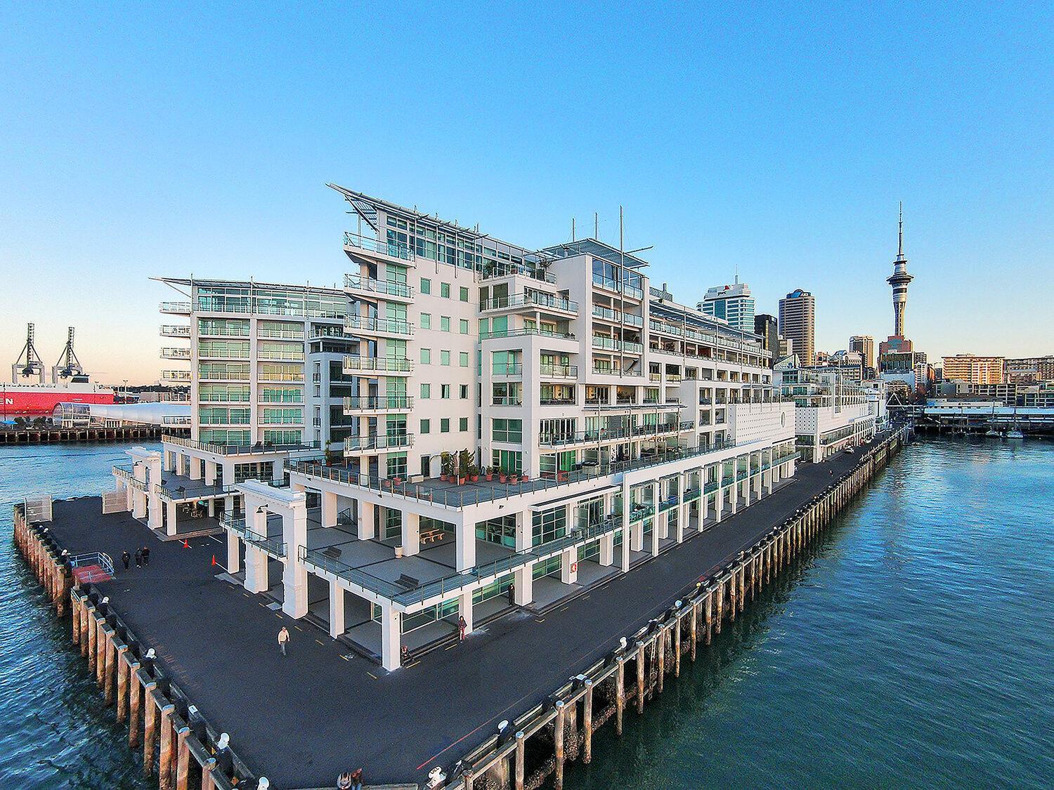 Waterfront Seaview Hotel Apartment - Same Building Block As Auckland Hilton Exteriér fotografie
