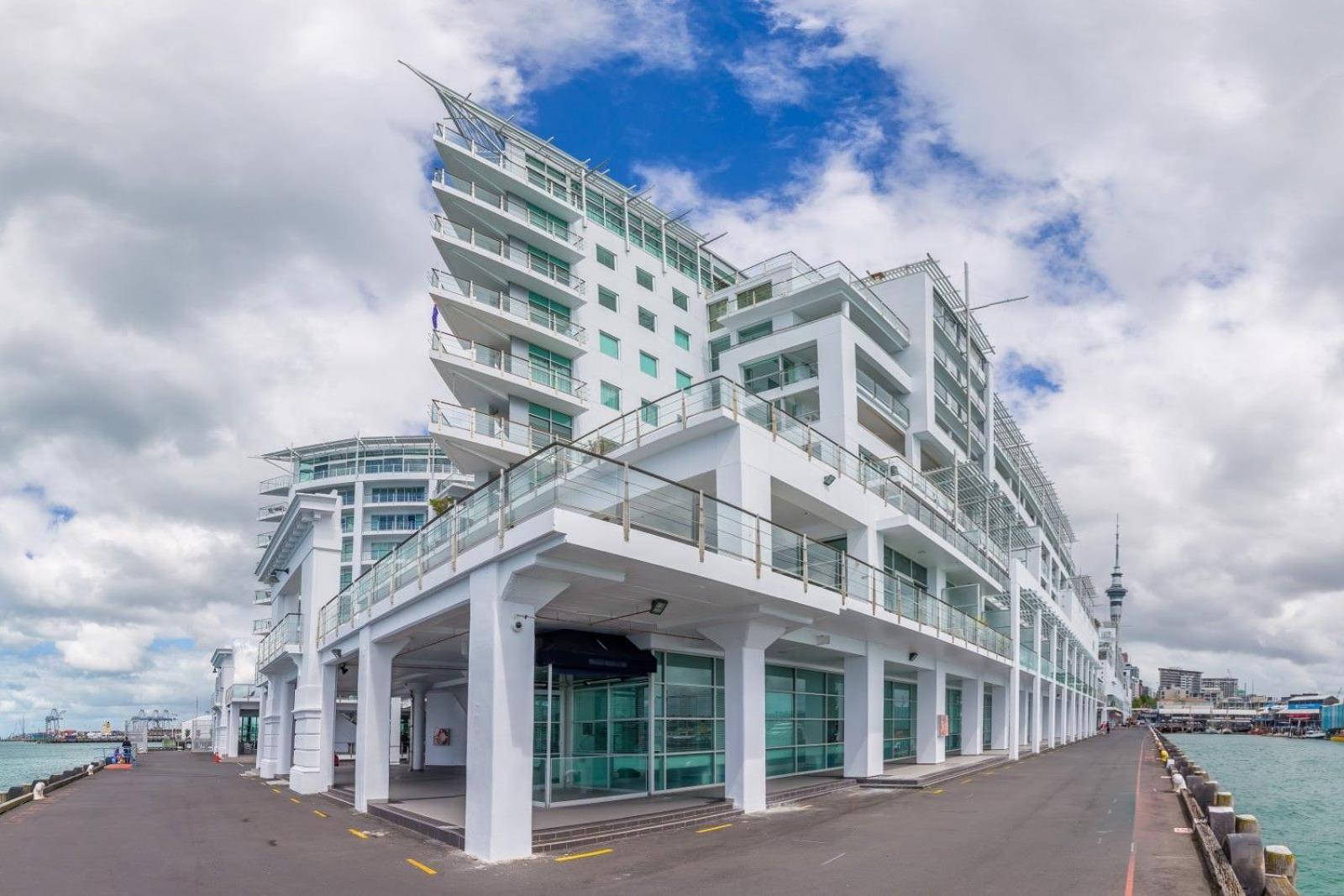 Waterfront Seaview Hotel Apartment - Same Building Block As Auckland Hilton Exteriér fotografie